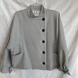Cabi Osaka Nights Dolman Sleeve Checked Jacket